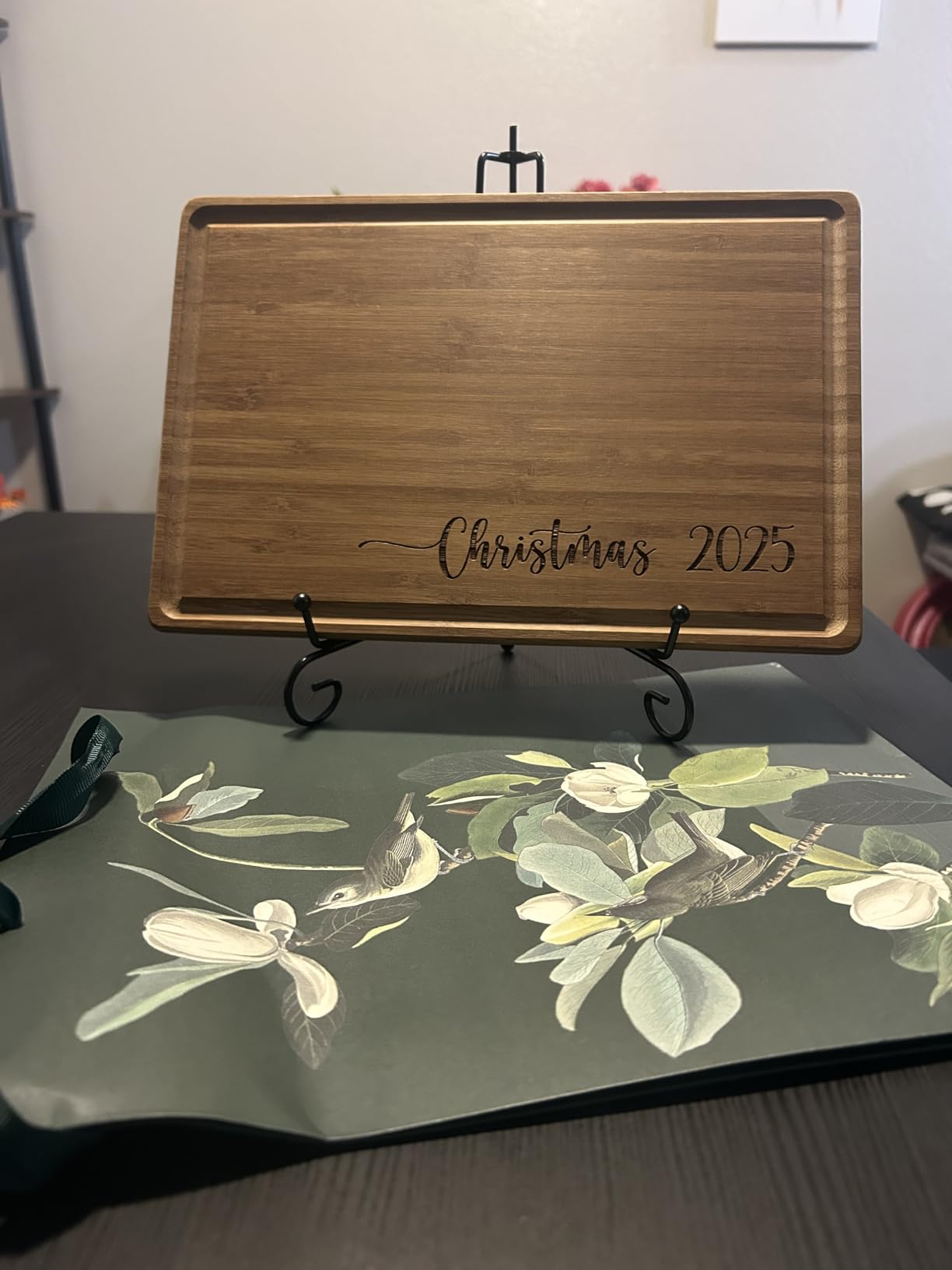 Personalized Cutting Board, Custom Wood Engraved Charcuterie Boards - Best Present for Wedding, Bridal Shower, Engagement, Anniversary, Housewarming, Gift Idea for Couples, Bride, Parent, Family Customer Review Personalized Cutting Board, Custom Wood Engraved Charcuterie Boards - Best Present for Wedding, Bridal Shower, Engagement, Anniversary, Housewarming, Gift Idea for Couples, Bride, Parent, Family - Customer Photo 2