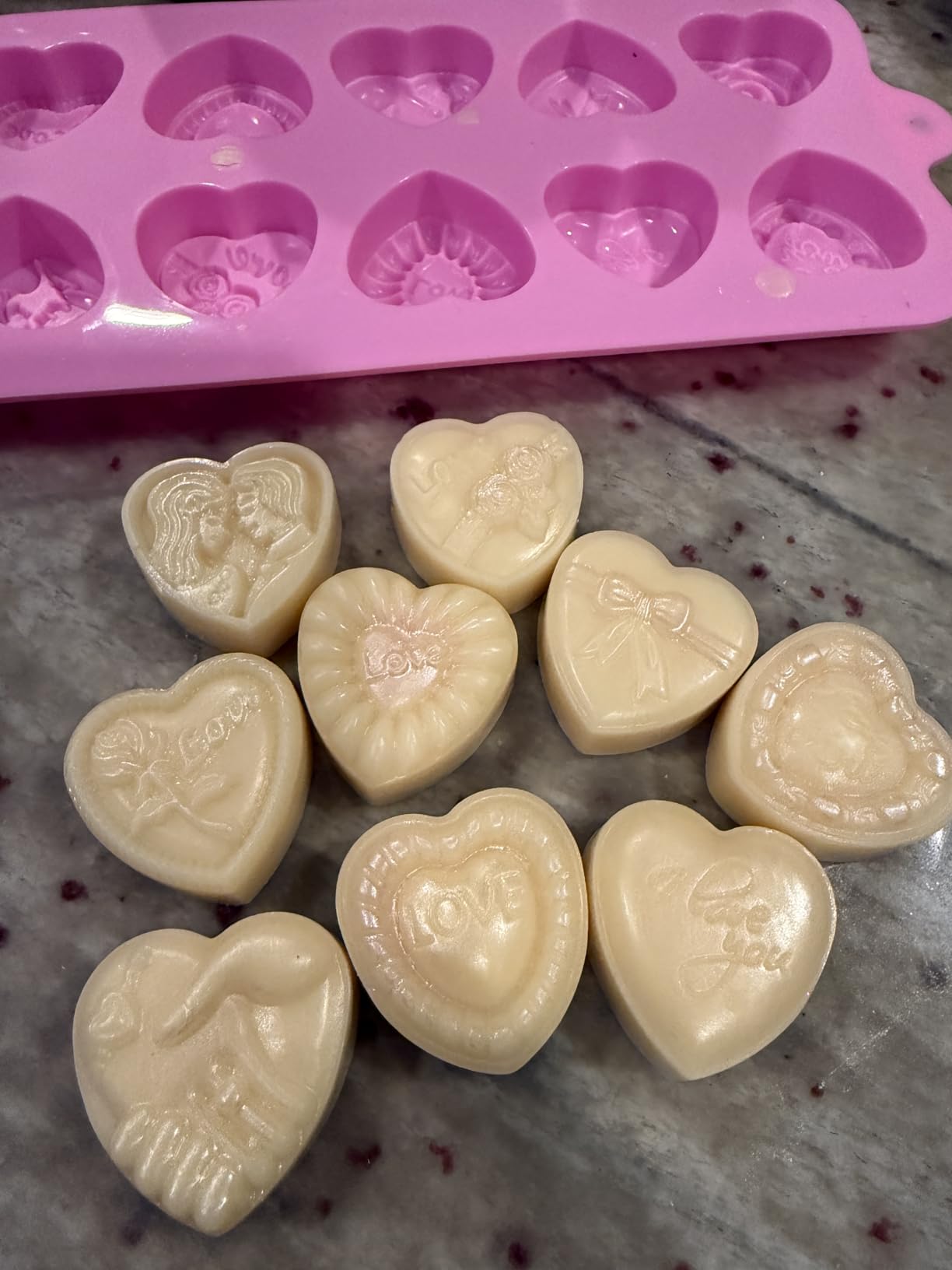 HKNMTT Picture Frame Molds Silicone Baroque Vintage for Fondant Candy Clay Covered Oreo Cake Photo Decorating Cupcake Toppers, 4 Shaped Round Square Frame Moulds Craft DIY Supplies Set customer photo 1