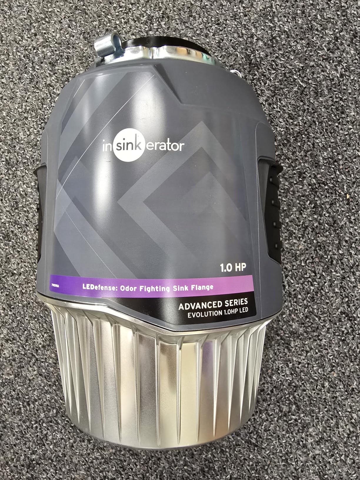 INSINKERATOR Evolution 1.0HP LED Garbage Disposal, Advanced Series Continuous Feed Food Waste Disposer with Antimicrobial LED Accessory Garbage Disposal Flange - Customer Photo 3