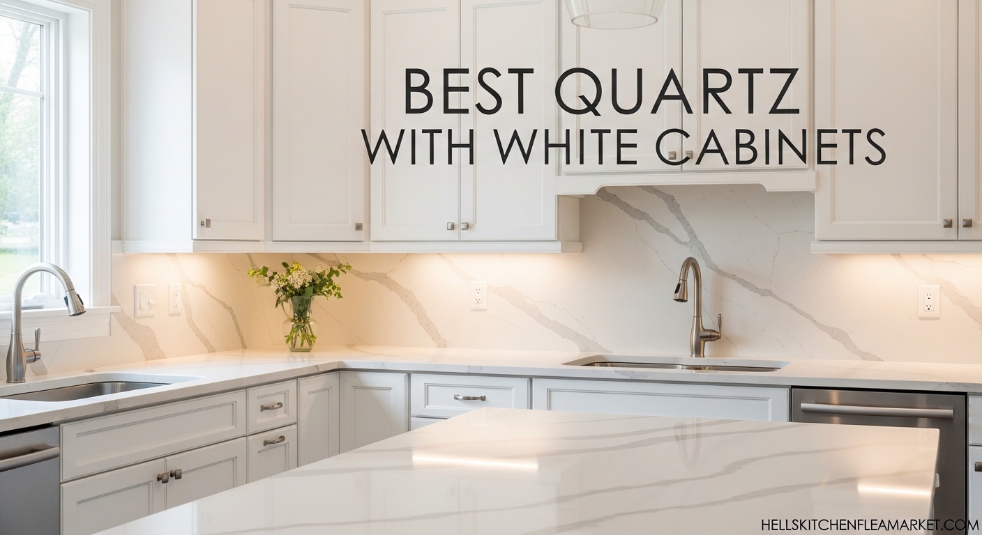 Best Quartz With White Cabinets
