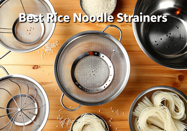 Best rice noodle strainers