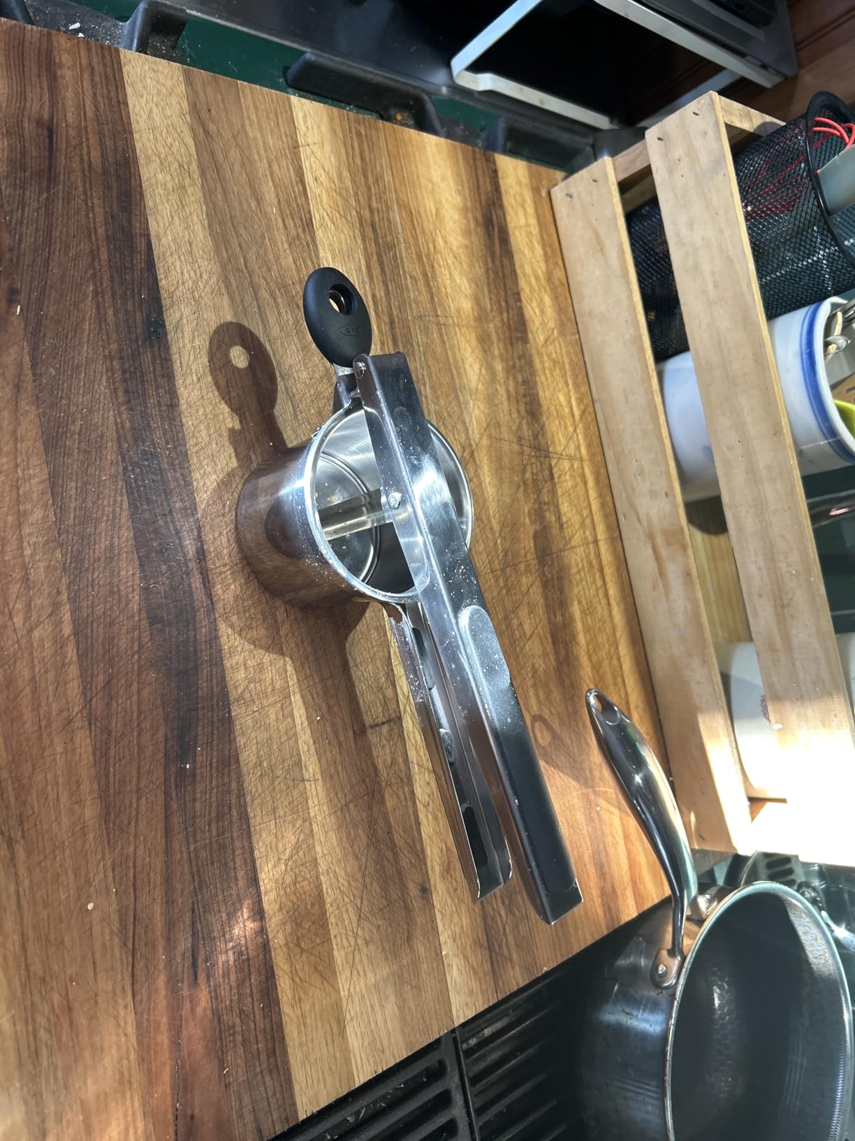 OXO Good Grips Stainless Steel Potato Ricer customer photo 1