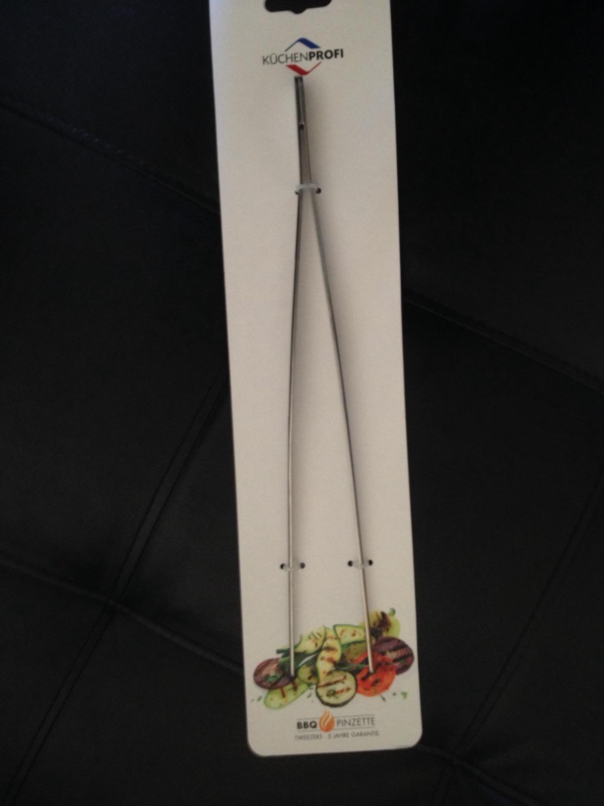 Küchenprofi 12-Inch Tweezer Tongs in 18/10 Stainless Steel customer photo 2