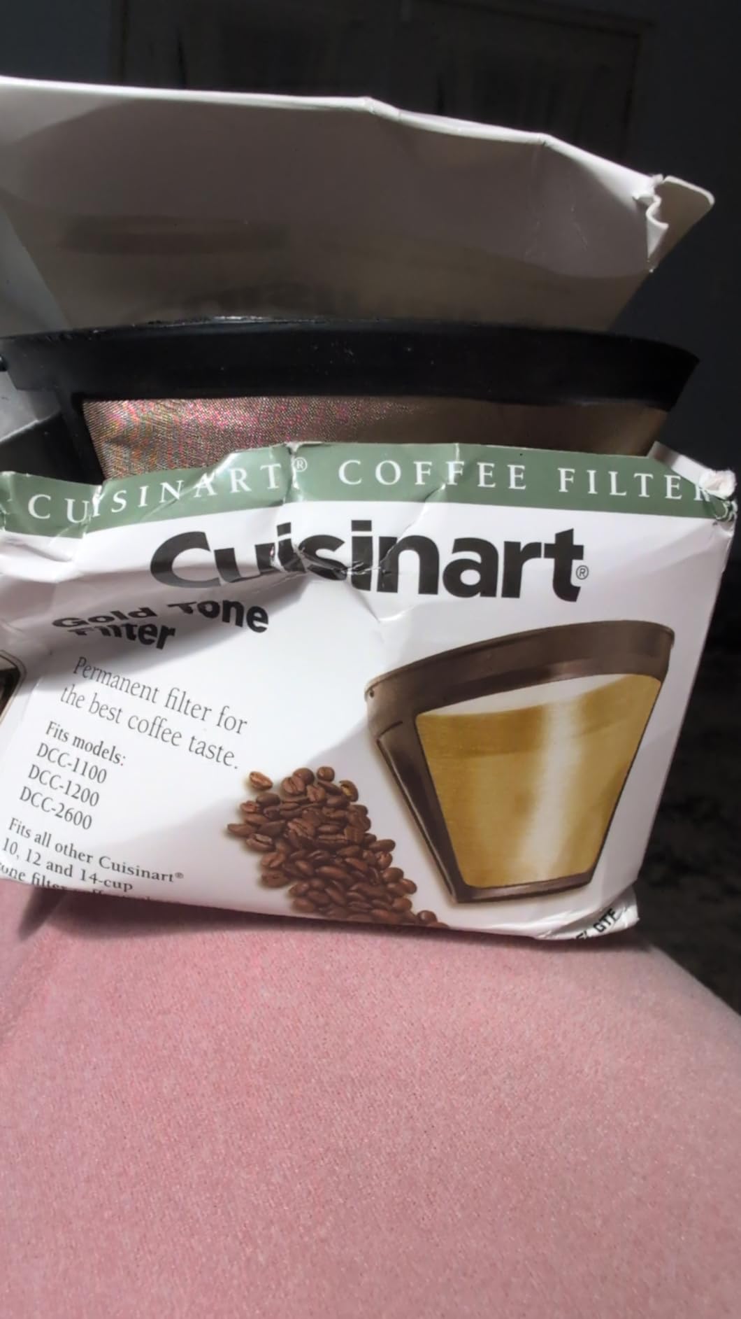 Cuisinart GTF Gold Tone Coffee Filter, 10-12 Cup customer photo 1
