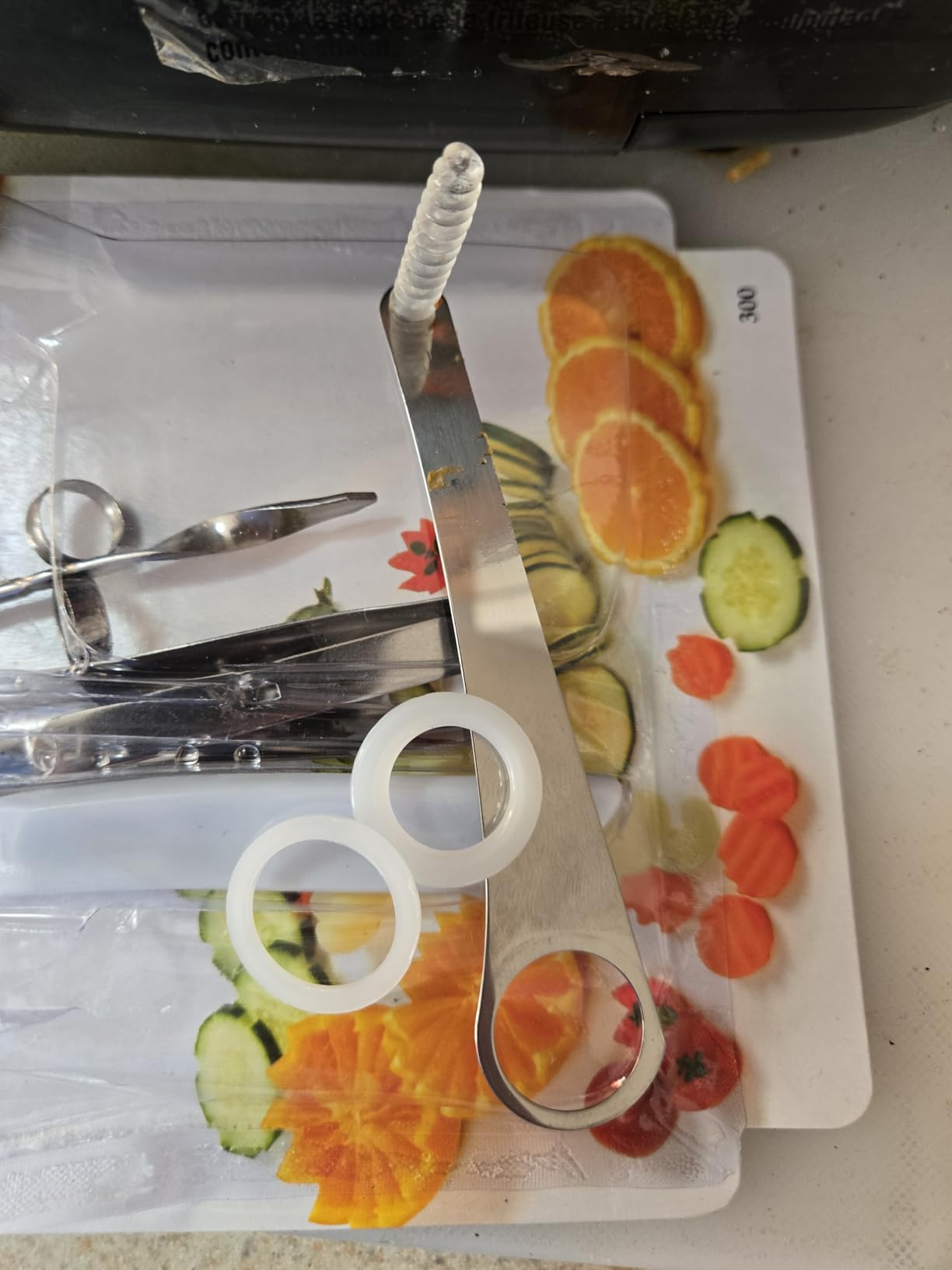 Norpro Garnishing Tool Set of 5 Spiral/Slice/Curl/Crinkle Fruit and Veggies customer photo 2