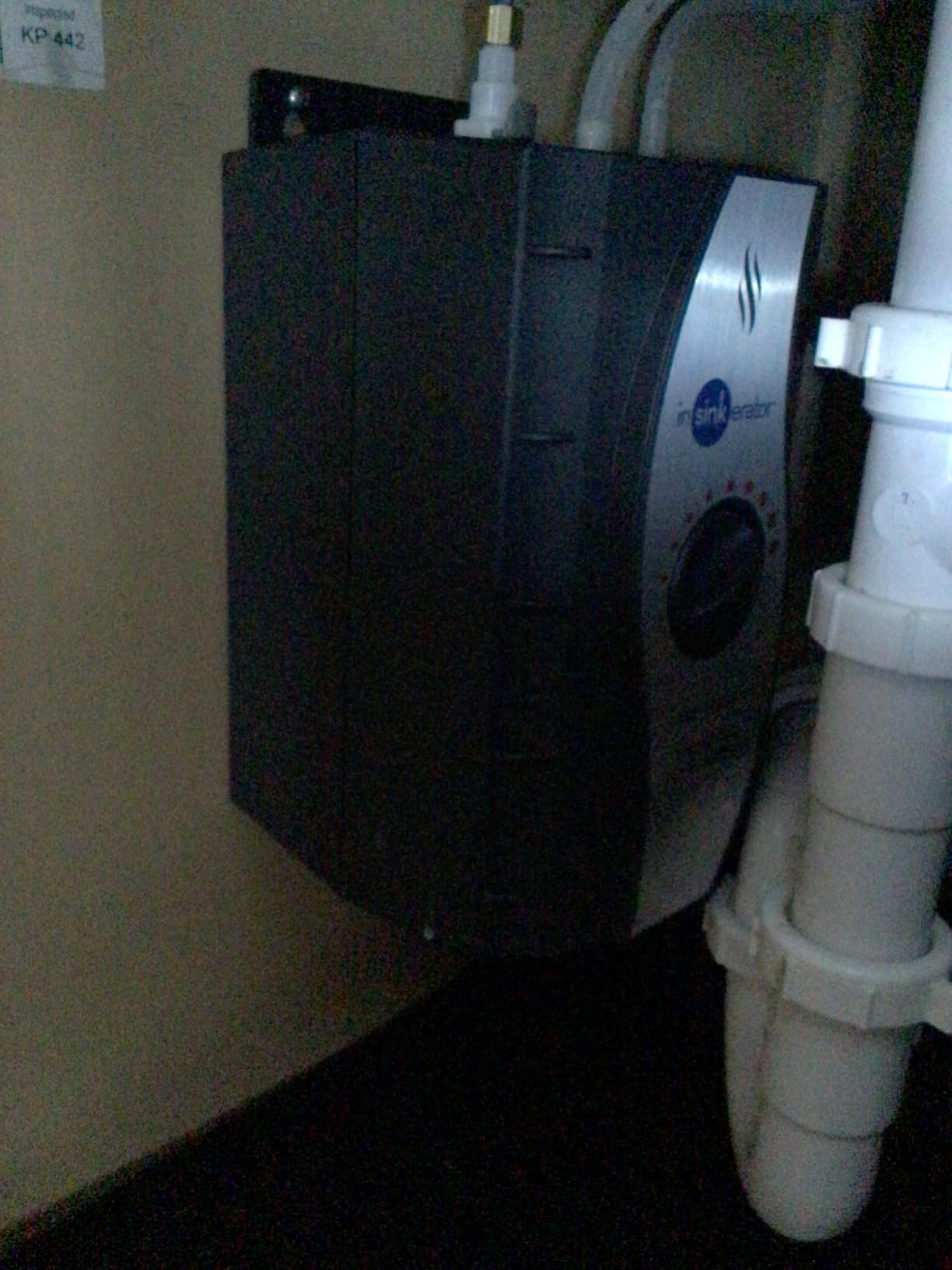 InSinkErator View Instant Hot Water Dispenser System - Faucet & Tank, Satin Nickel, H-View-SN customer photo 1