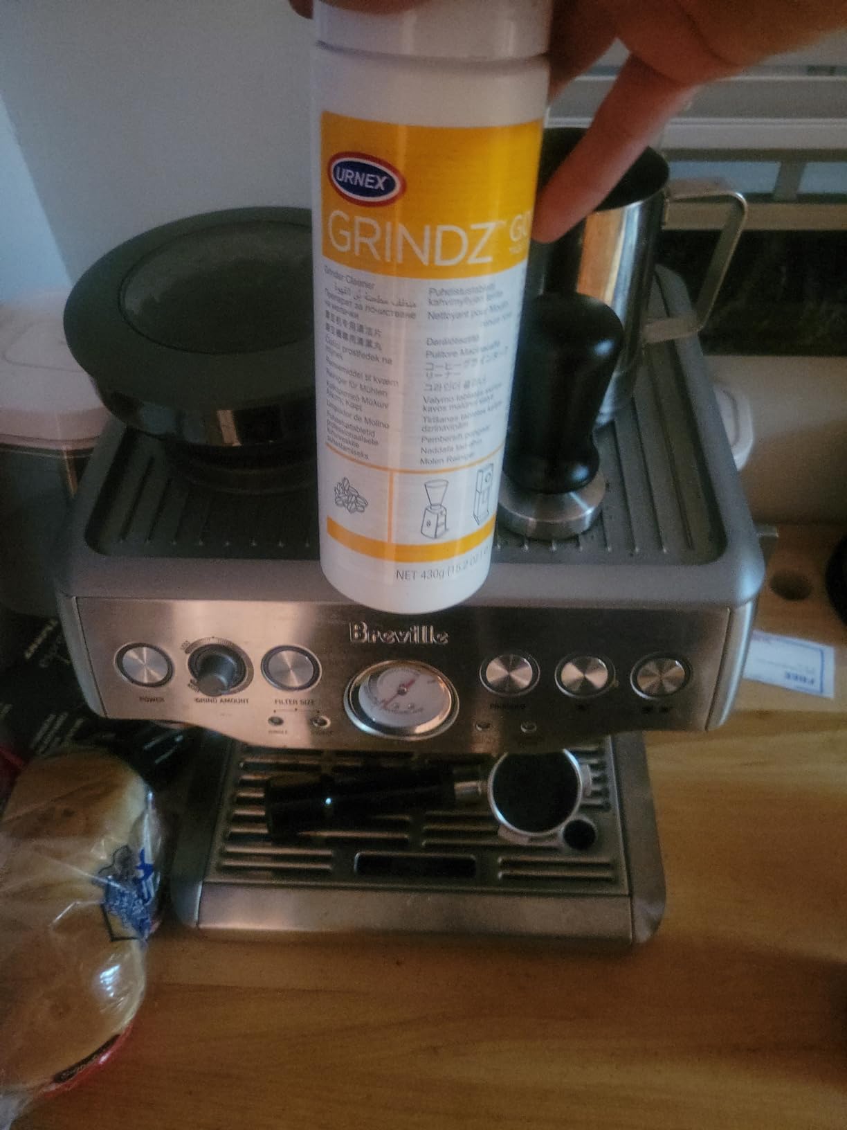 Urnex Grindz Professional Coffee Grinder Cleaning Tablets - 430 Grams - All Natural Food Safe Gluten Free - Cleans Burr and Casing - Help Extend Life of Your Grinder customer photo 2