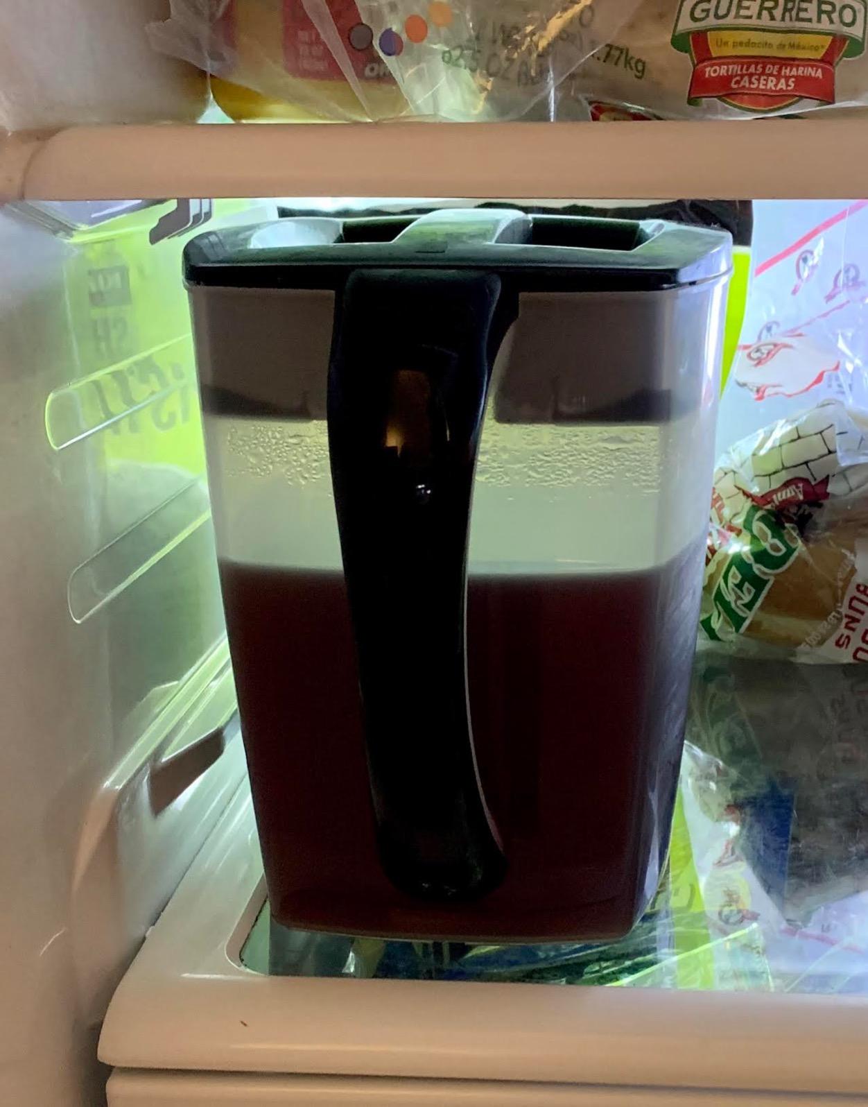 Mr. Coffee 3-Quart Iced Tea and Iced Coffee Maker, Blue customer photo 1