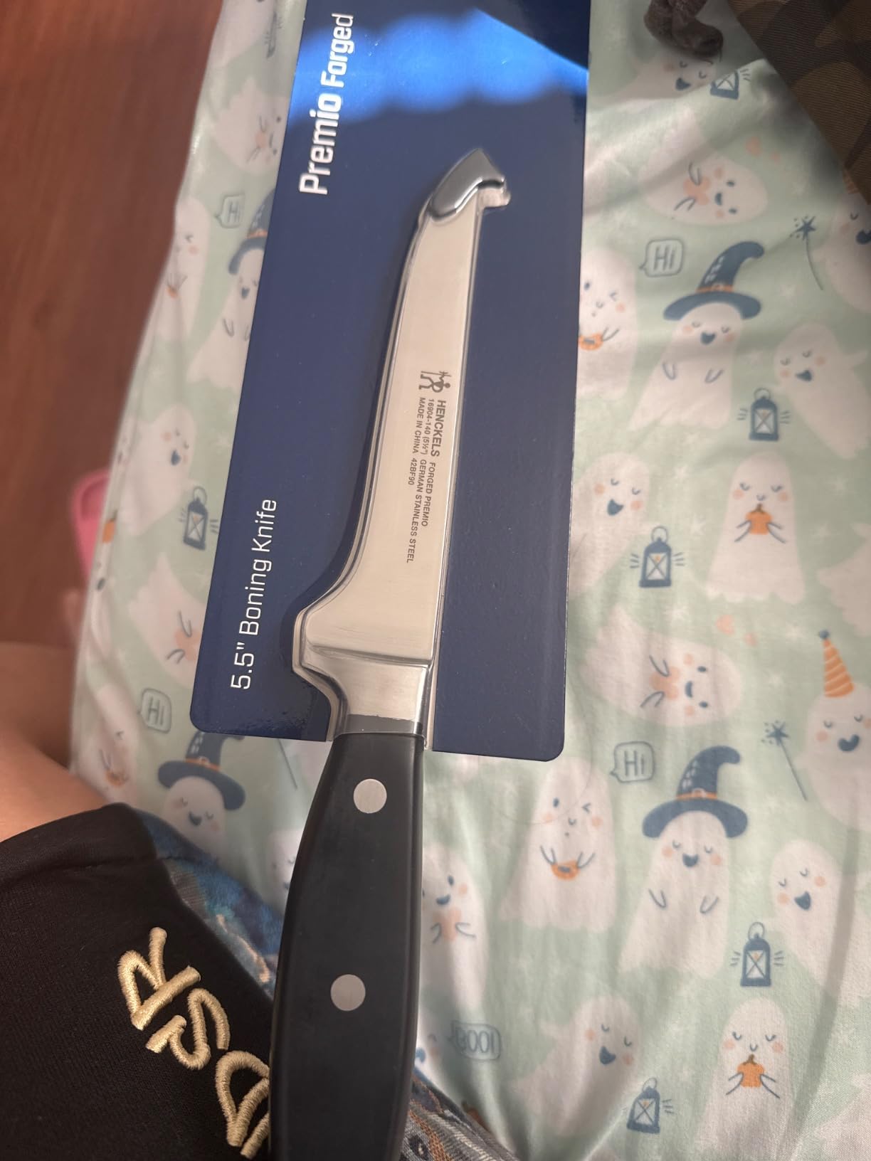 HENCKELS Forged Premio 5.5-inch Boning Knife, Black/Stainless Steel customer photo 1