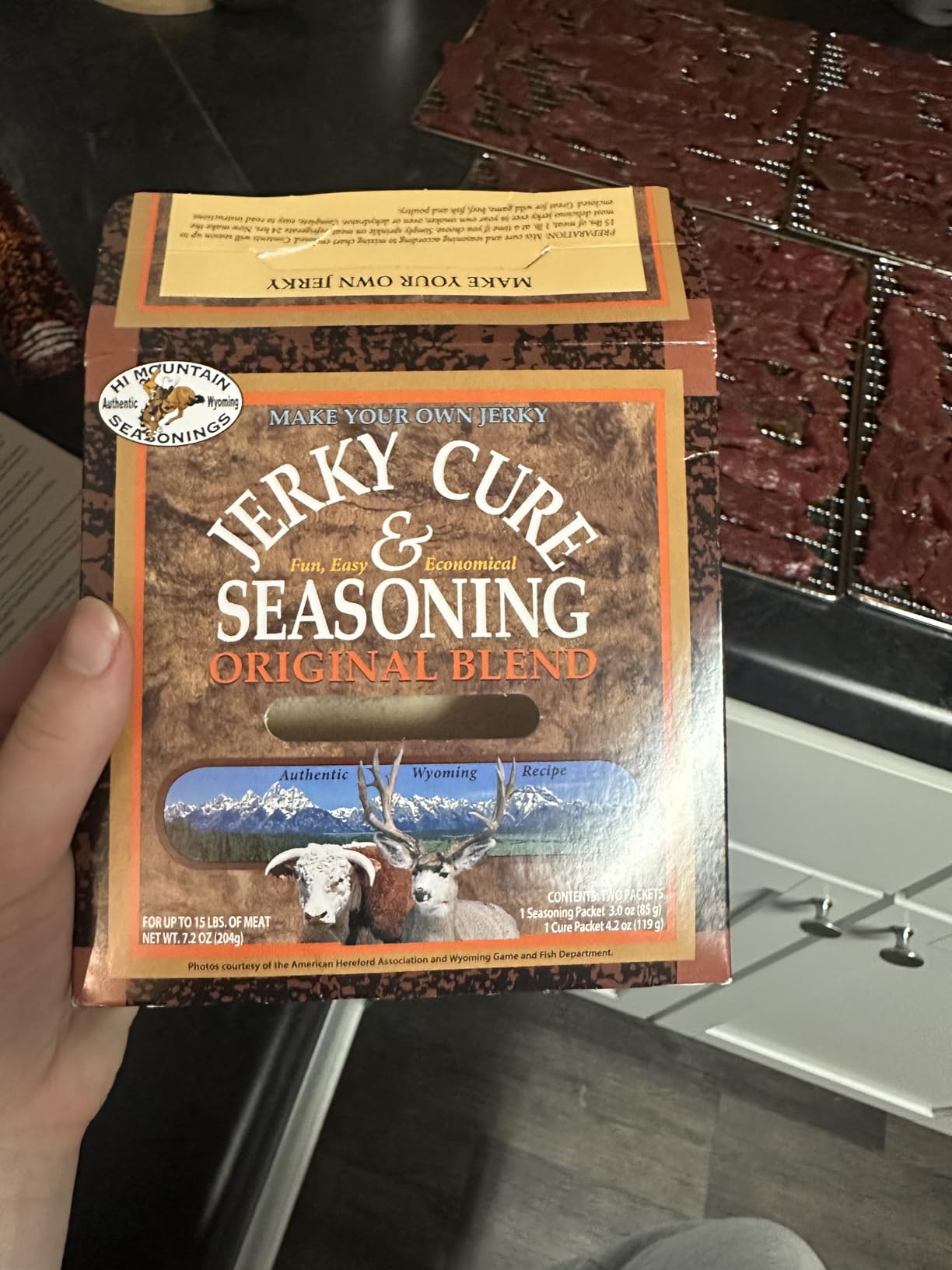 Hi Mountain Jerky Seasoning and Cure Kit | ORIGINAL BLEND | Beef Jerky Seasoning | Perfect for Beef, Venison, Elk, & Deer | Seasons up to 15 lbs. of Meat customer photo 1