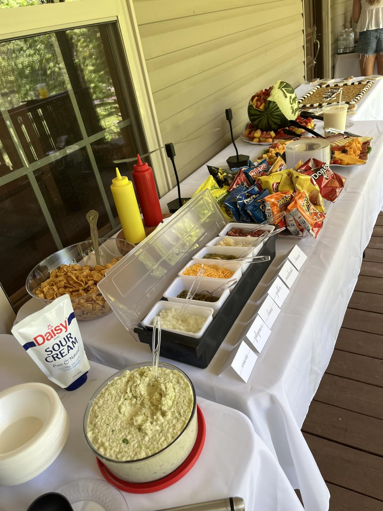 TableCraft Nostalgia 2-Piece Ketchup and Mustard Dispenser Set, 12-Ounce, Red/Yellow customer photo 1