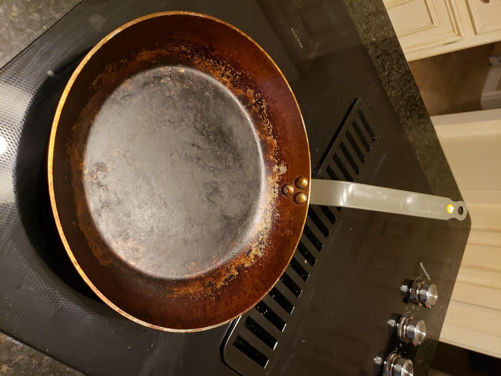 de Buyer MINERAL B Carbon Steel Fry Pan - 10.25