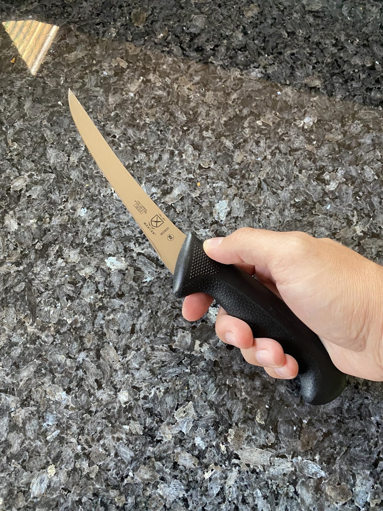 Mercer Culinary Millennia Black Handle, 6-Inch Curved, Boning Knife customer photo 1