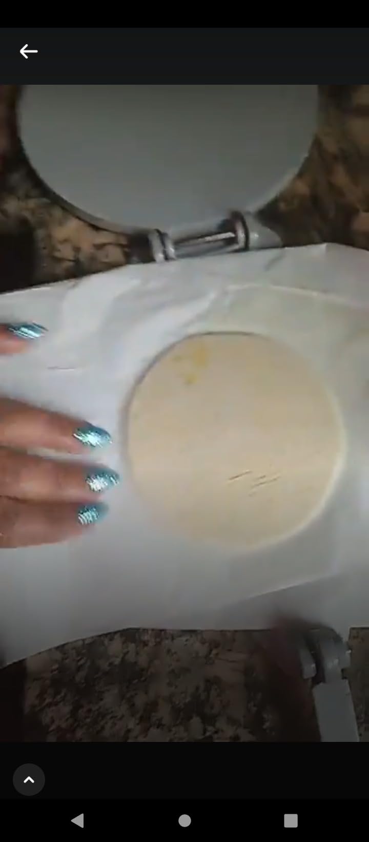 IMUSA USA Tortilla Press, 8 Inch, Silver customer photo 1