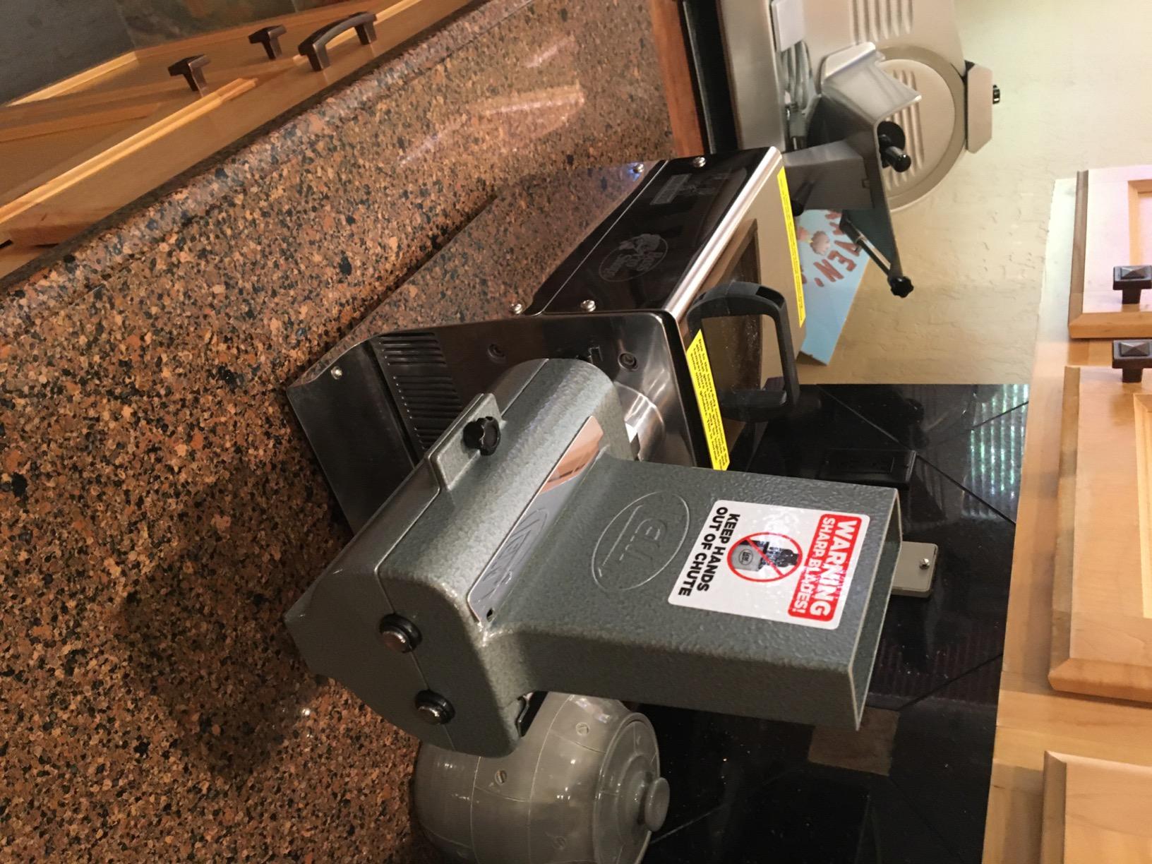 LEM Products BigBite 2-in-1 Jerky Slicer and Tenderizer Attachment for Meat Grinders, Aluminum customer photo 2