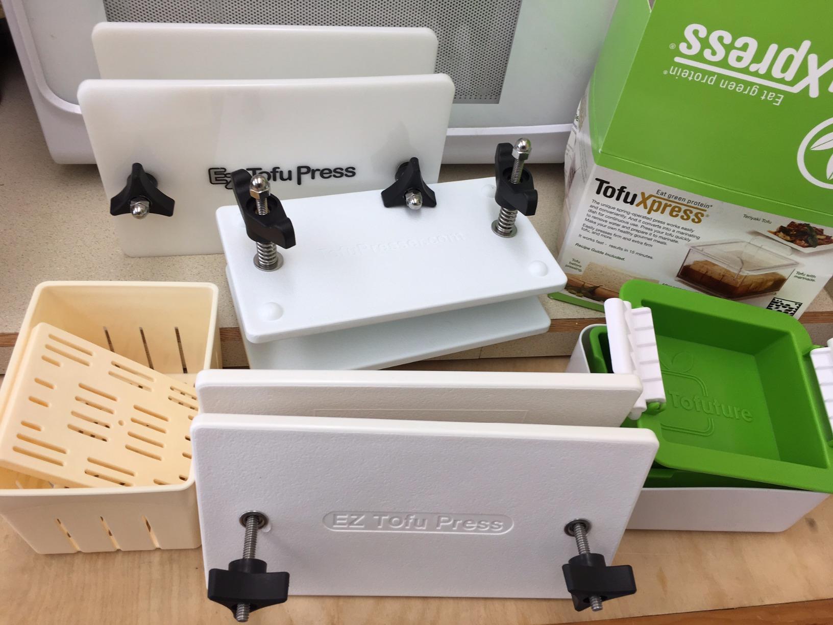 EZ Tofu Press- Best Tofu Press for Firm and Extra Firm Tofu | Easily Remove Water for Flavorful and Dense Tofu | Made in The USA customer photo 1