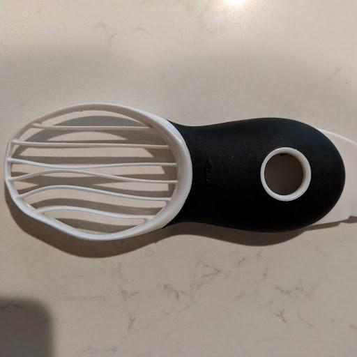 OXO Good Grips 3-in-1 Avocado Slicer, White customer photo 1