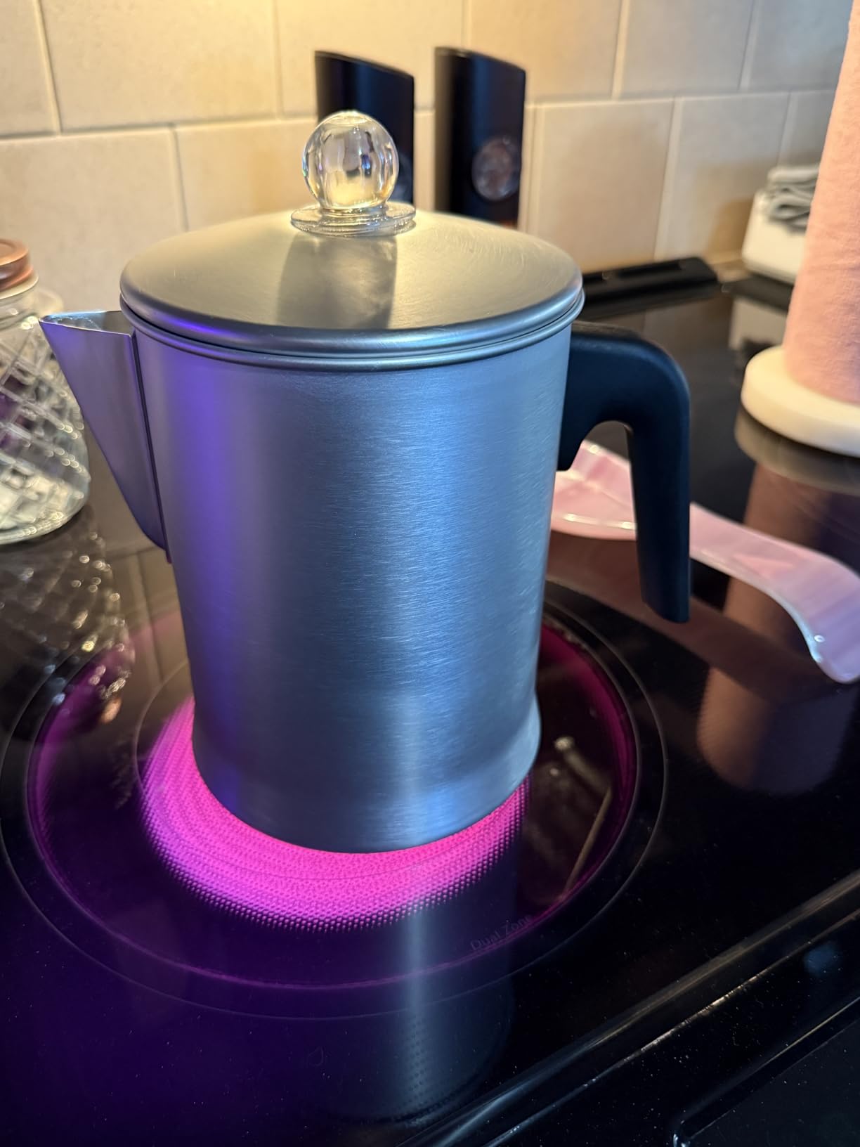 Primula Today Aluminum Stove Top Percolator Maker Durable, Brew Coffee On Stovetop, 9 Cup, Silver customer photo 2