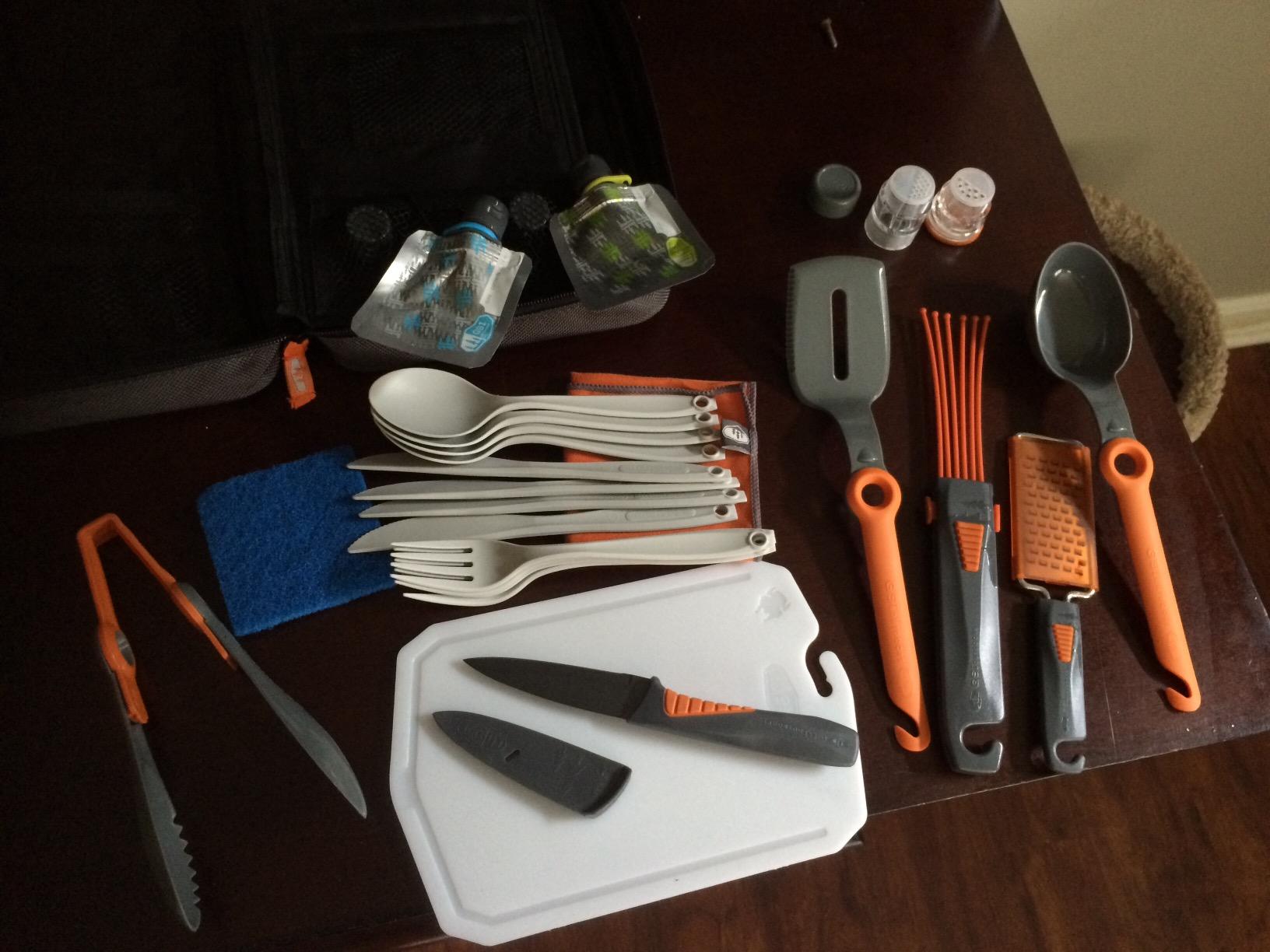 GSI Outdoors Destination Kitchen Set 24-Piece, Full Camp Kitchen Kit customer photo 1