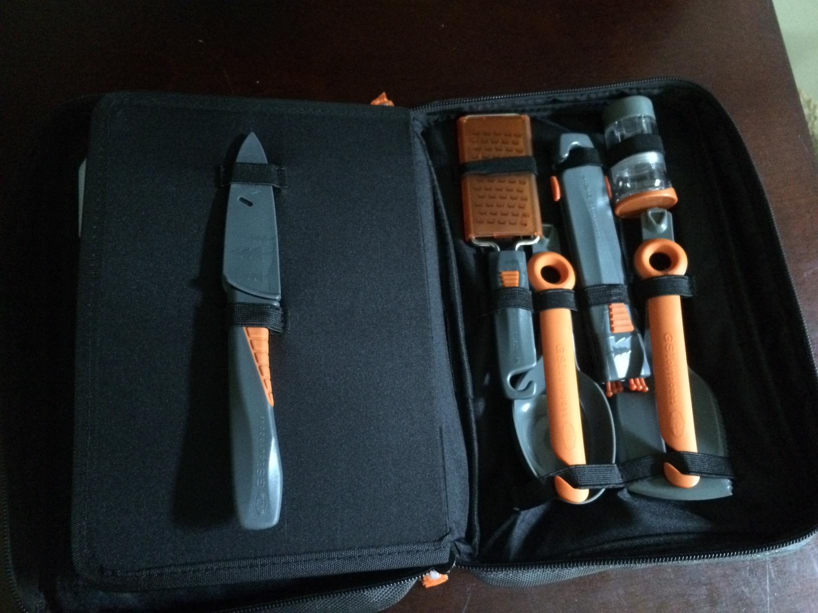 GSI Outdoors Destination Kitchen Set 24-Piece, Full Camp Kitchen Kit customer photo 2