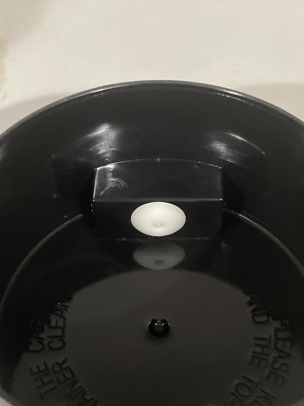 Tightpac Teavac 6-Ounce Vacuum Sealed Tea Storage Container, Blue Cap and White Body/Floral Design customer photo 1