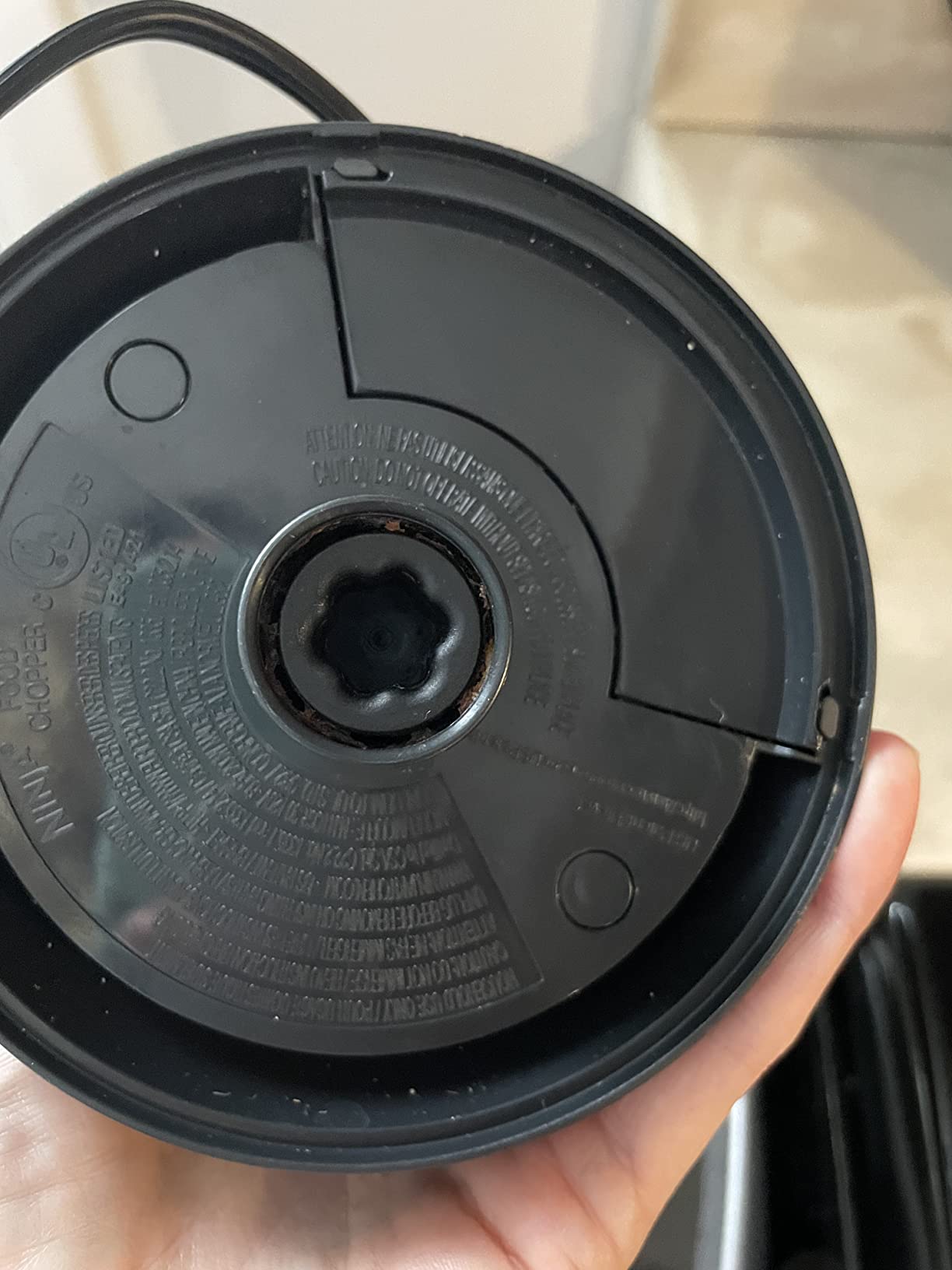 Ninja Food Chopper Express Chop with 200-Watt, 16-Ounce Bowl for Mincing, Chopping, Grinding, Blending and Meal Prep (NJ110GR), Gray customer photo 2