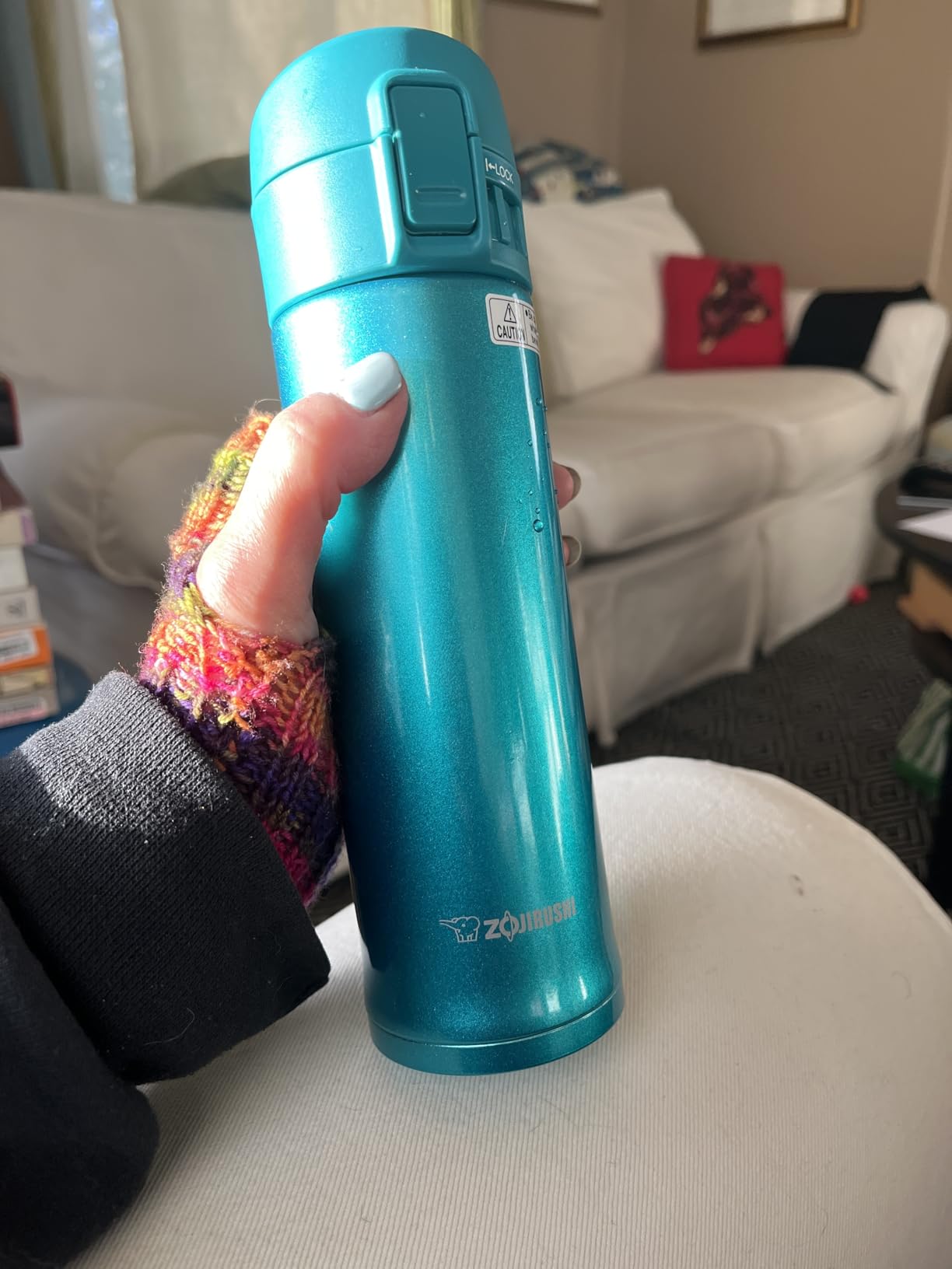 Zojirushi 0.36-Liter Stainless Steel Travel Mug, 12-Ounce, Silver customer photo 1