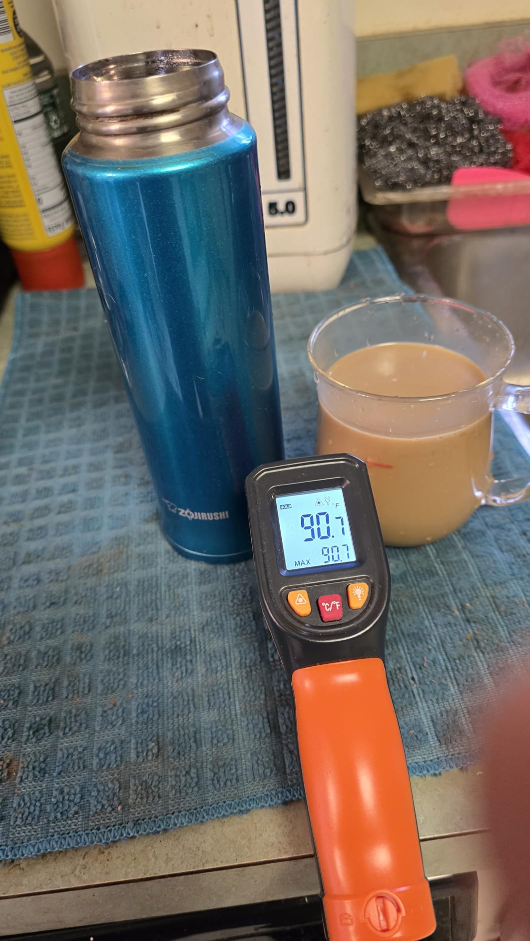 Zojirushi 0.36-Liter Stainless Steel Travel Mug, 12-Ounce, Silver customer photo 2