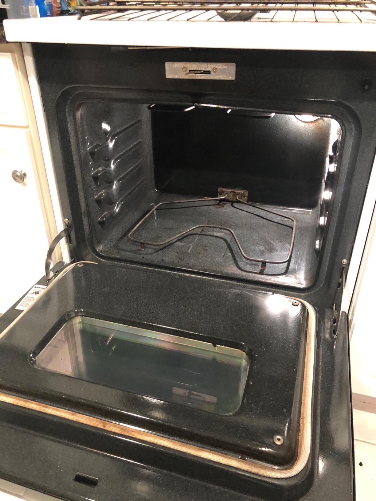 Easy-Off Fume Free Oven Cleaner Foam, Removes Grease & Burned-On Food, For Ovens, Air Fryers & More 14.5oz customer photo 1