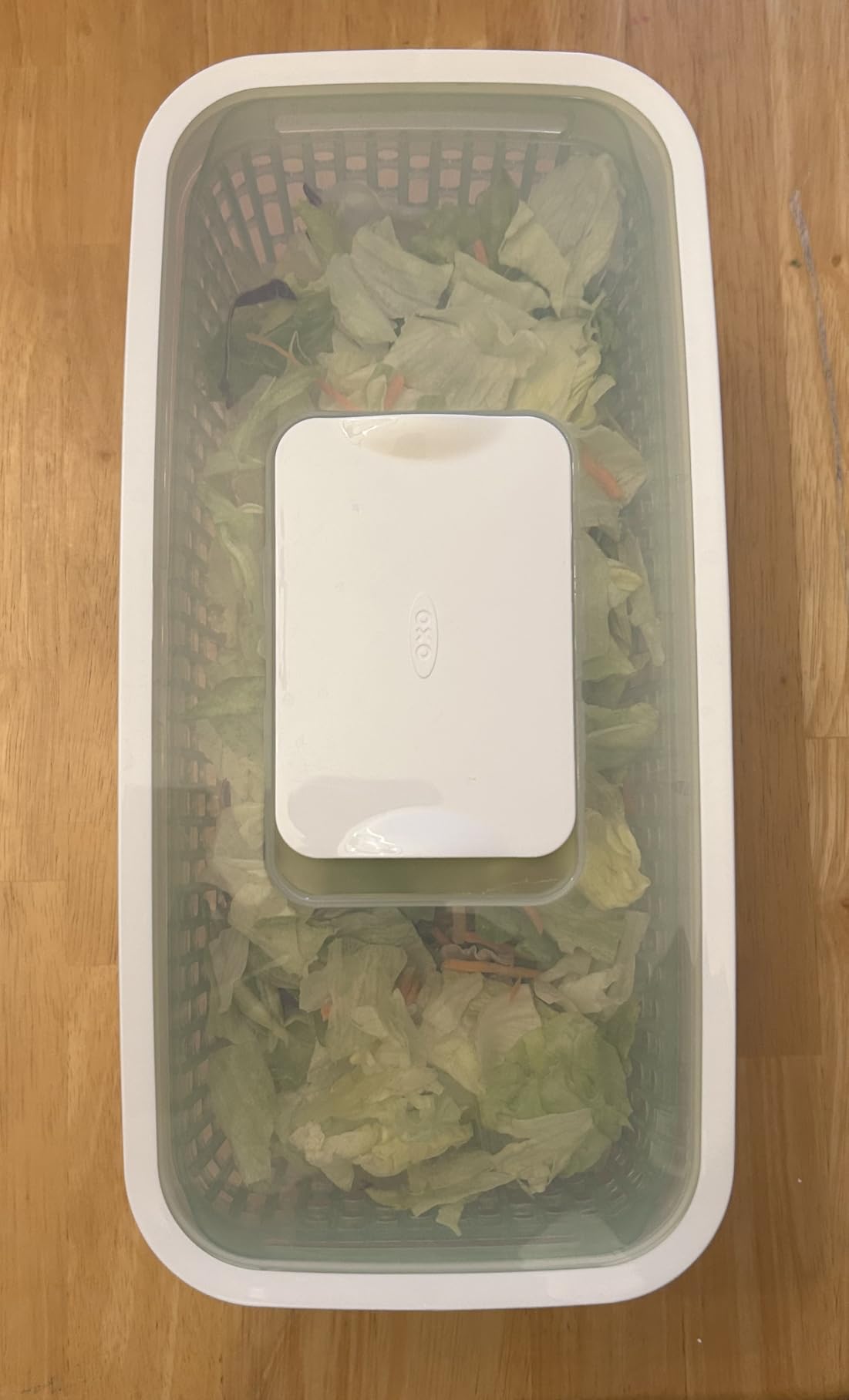 OXO Good Grips GreenSaver Produce Keeper - Large, White customer photo 2