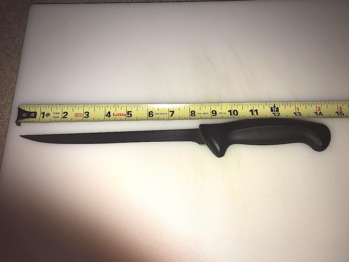 Mercer Culinary M23860 Millennia Black Handle, 8.5-Inch Narrow, Fillet Knife customer photo 1