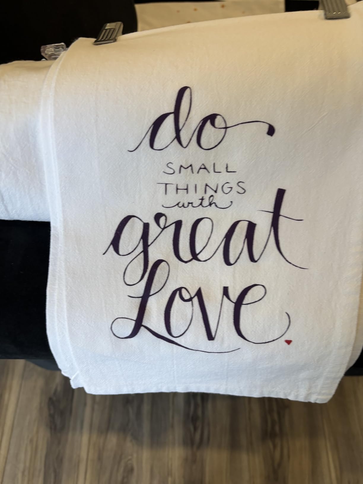 Aunti Em's Kitchen Flour Sack Dish Towels - Natural Cotton for Embroidery and Drying Glass, Hand, Dinnerware - Plain, Thick, Zero-Lint - Highly Absorbent - Set of 13, 27 x 27 Inch, White customer photo 2