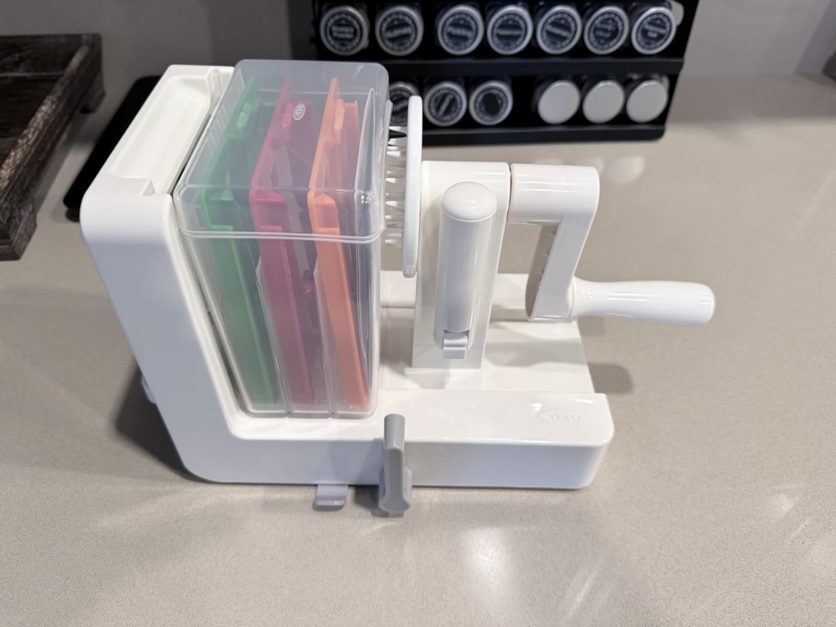 OXO Good Grips 3-Blade Tabletop Spiralizer with StrongHold Suction customer photo 1