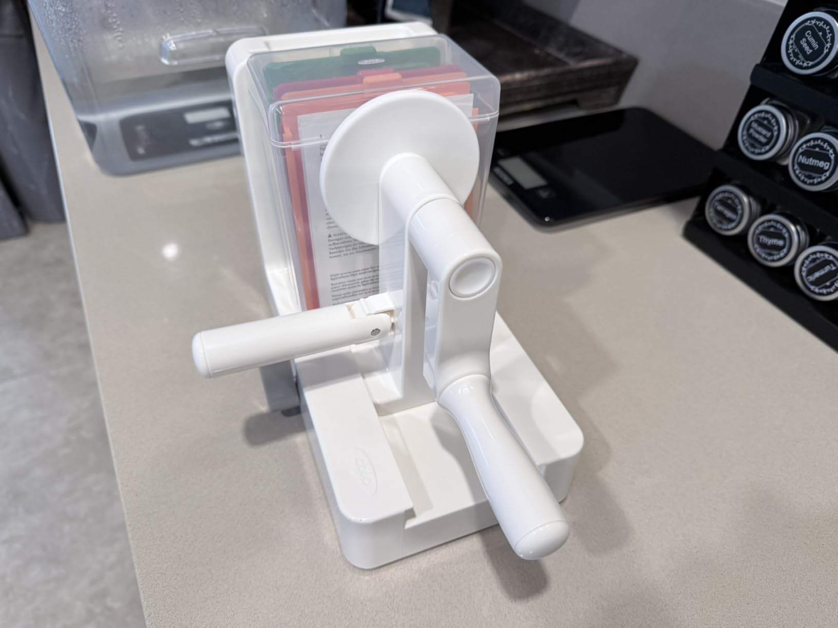 OXO Good Grips 3-Blade Tabletop Spiralizer with StrongHold Suction customer photo 2