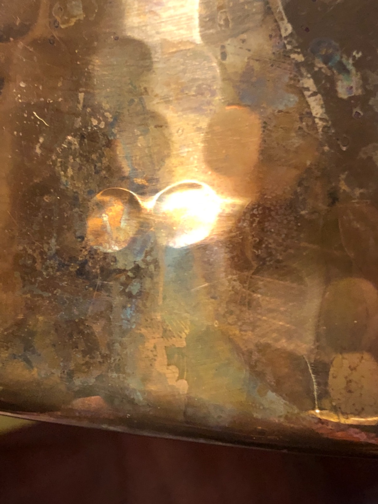 DEMMEX 1.2mm Thick Hammered Uncoated Copper Saucepan with Lid & Helper Handle, Food-Safe Tin Lined (1.7-Quart) customer photo 2