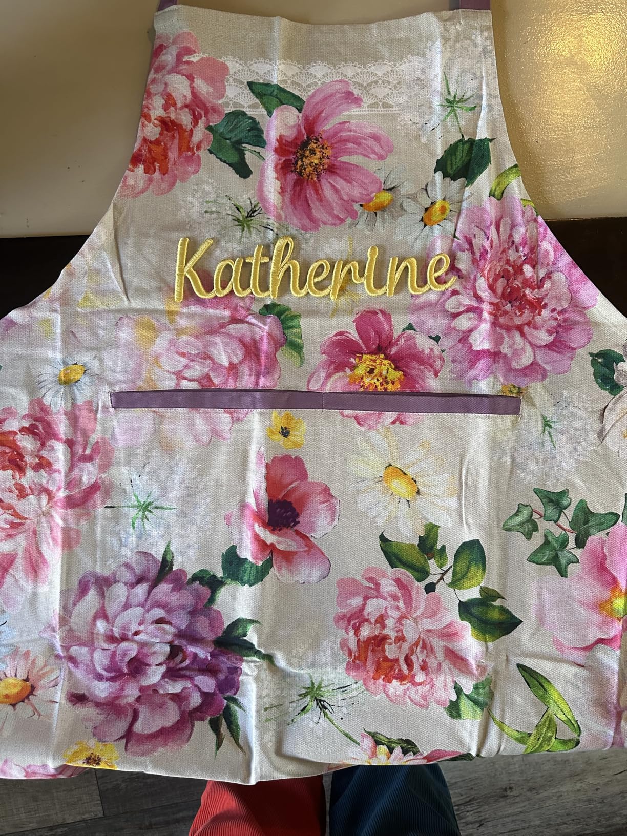 Maison d' Hermine 100% Cotton Apron for women with Pocket Kitchen Chef Apron for Men Cooking Mothers Day Gifts customer photo 2