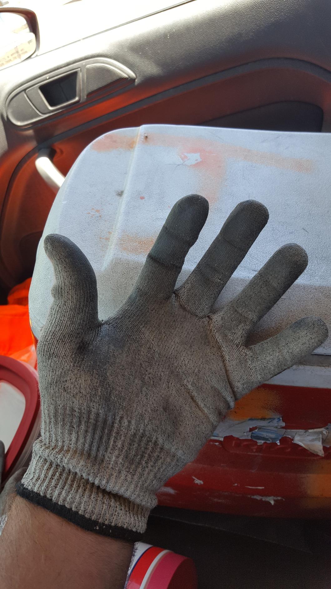 FORTEM Cut Resistant Gloves, 4x, Level 5 Protection Cutting Gloves For Oyster Shucking, Kitchen Work, Food Grade customer photo 2