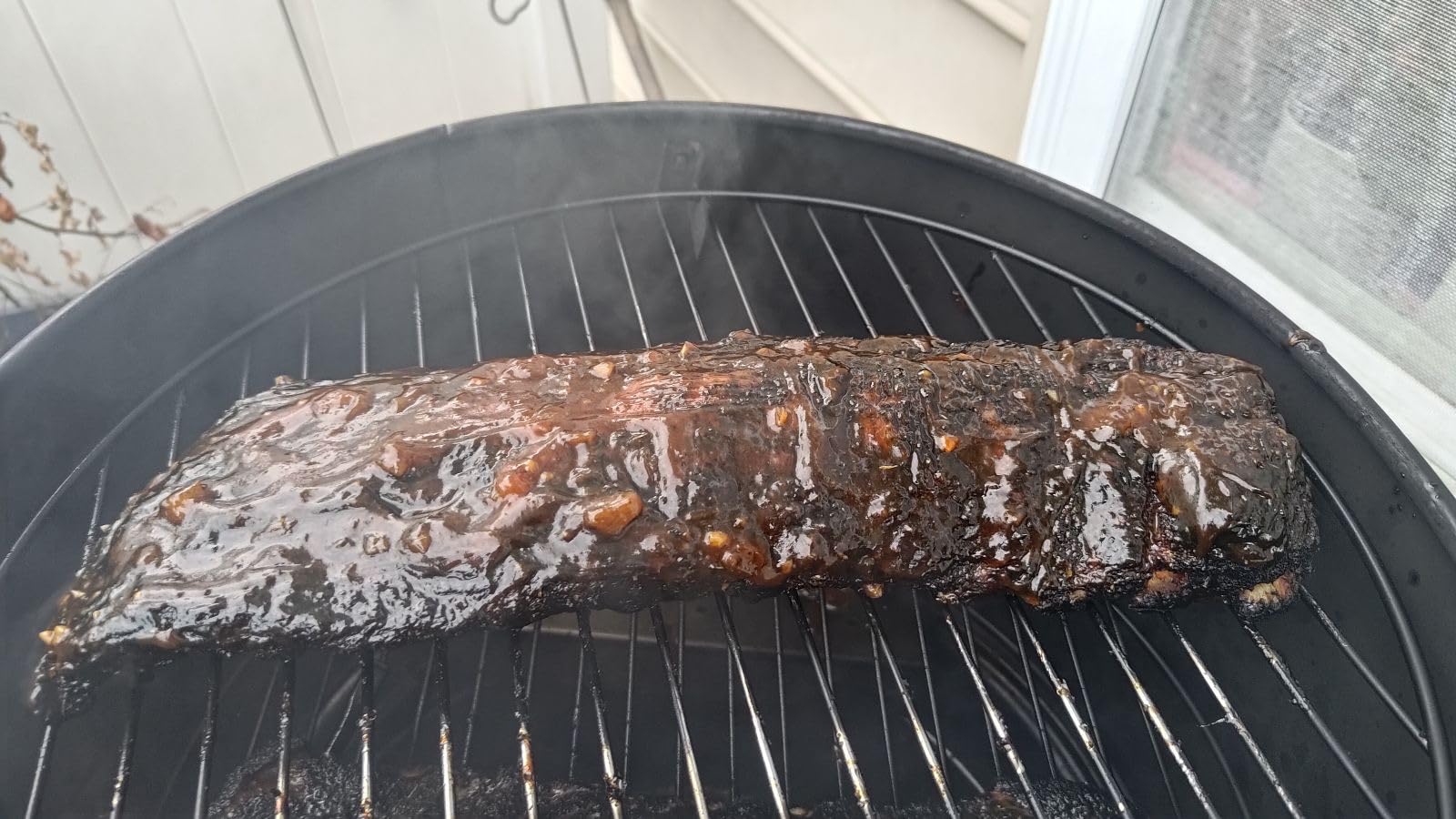 Grilling Accessories BBQ Smoker Box Grill Kit - Stainless Steel Smoke Box for Gas Grill and Charcoal with Wood Chips, Meat Thermometer and Scraper - Complete Outdoor BBQ Accessories Gift Set for Men customer photo 1