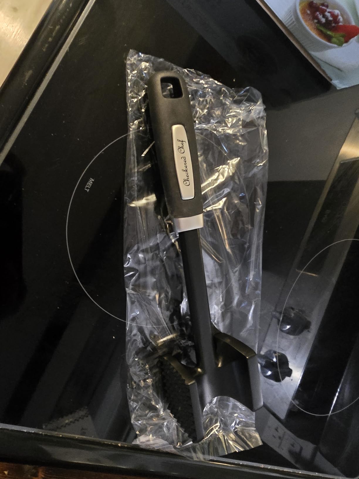 Checkered Chef Meat Tenderizer Tool - Dishwasher Safe Metal Kitchen Mallet for Tenderizing Chicken, Beef, Pork & Nuts with Non-Slip Grip customer photo 2