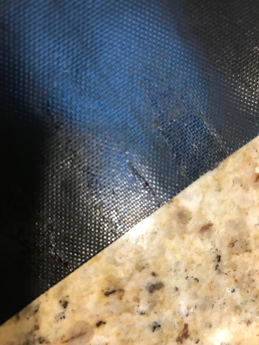 AOOCAN Grill Mat - Set of 5 Heavy Duty Grill Mats Non Stick, BBQ Outdoor Grill & Baking Mats - Reusable, Easy to Clean Barbecue Grilling Accessories - Work on Gas Charcoal Electric - Extended Warranty customer photo 1