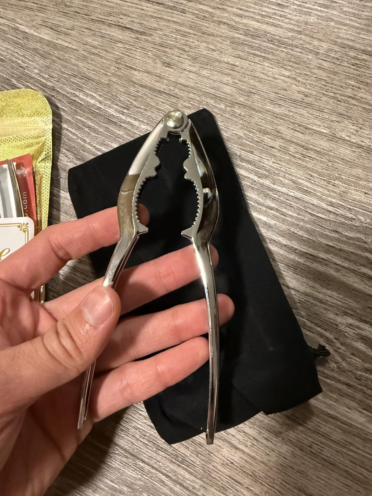 Artcome 3 pieces Seafood Tools Set Lobster Crackers Crab Crackers Sets Nut Crackers Tools customer photo 2