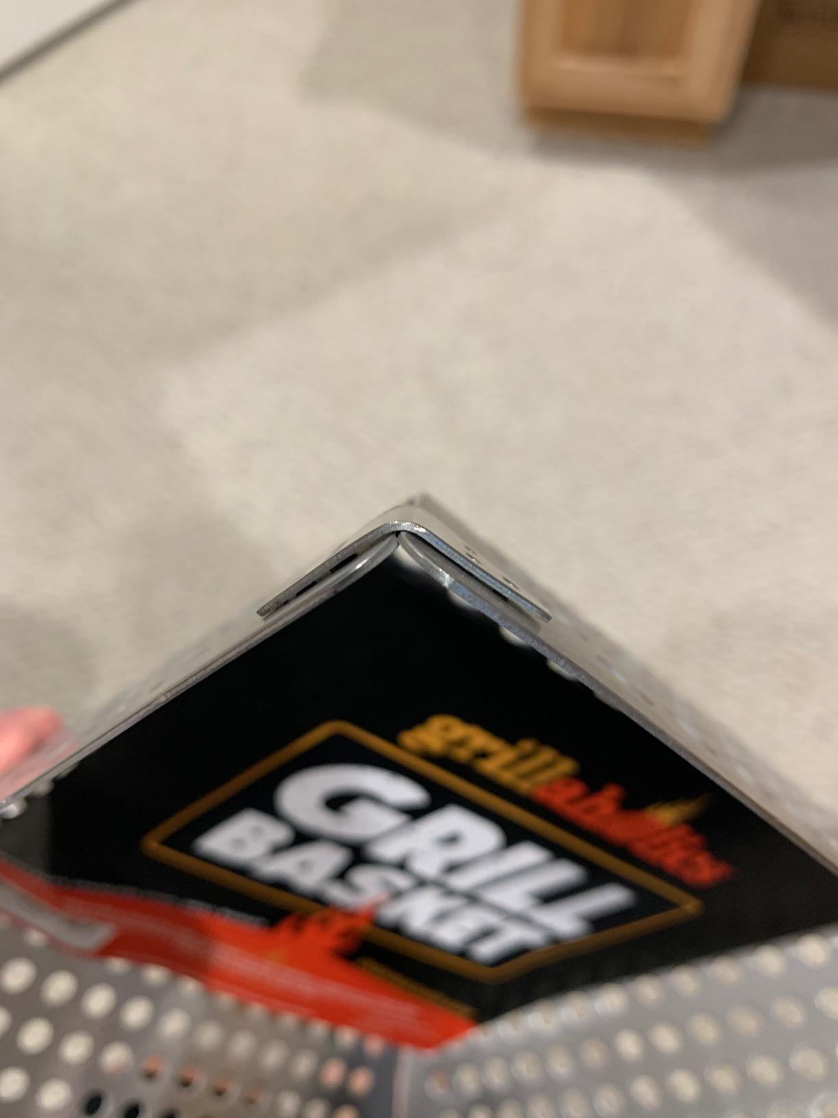 Grillaholics Grill Basket for Outdoor Grill - Durable Premium Stainless Steel Vegetable Grill Basket - XL Family Size BBQ Grill Basket - Perfect Grilling Accessories for Veggies, Fish, Shrimp & Kebabs customer photo 2