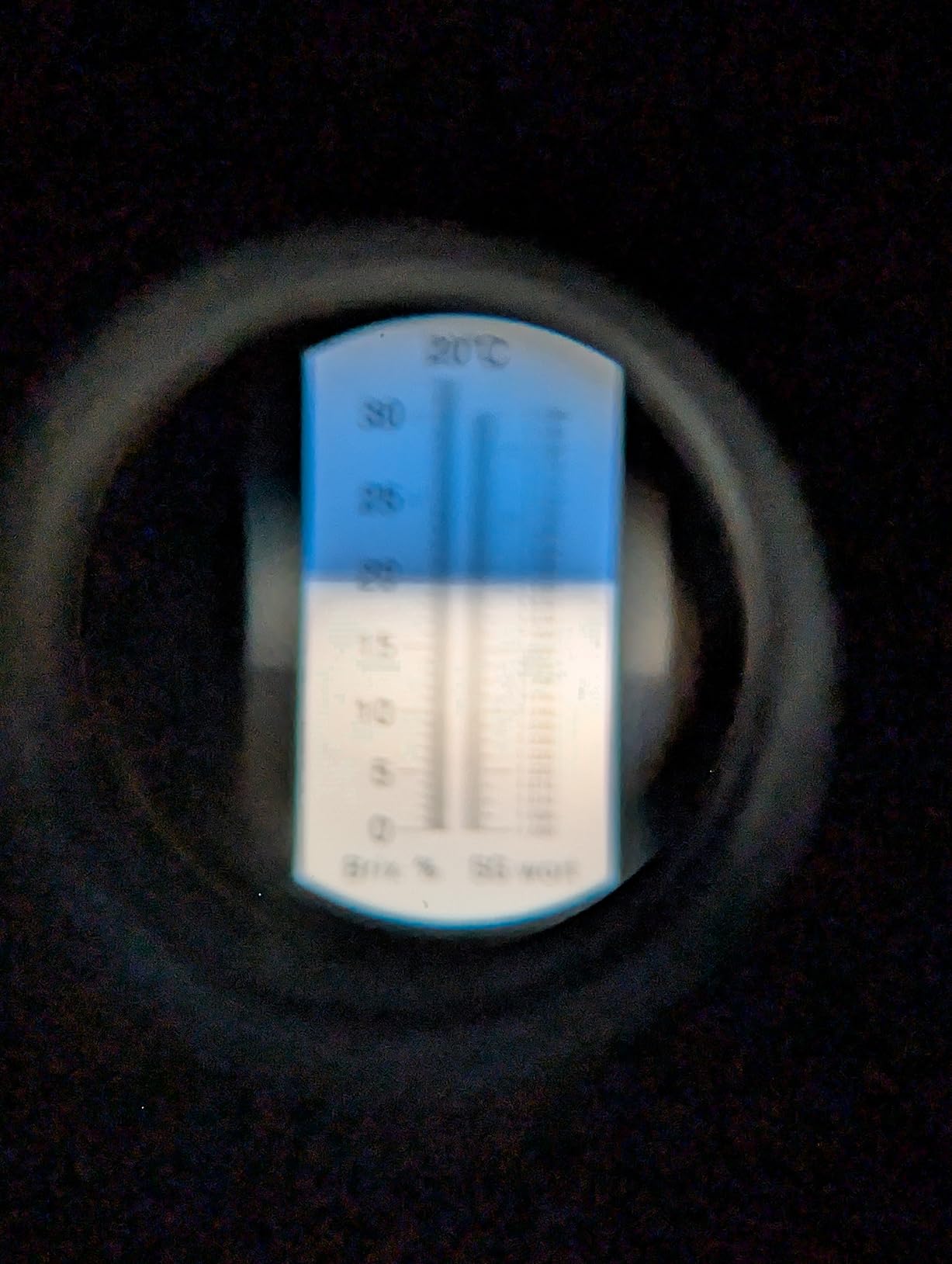 aichose Brix Refractometer with ATC, Dual Scale - Specific Gravity & Brix, Hydrometer in Wine Making and Beer Brewing, Homebrew Kit customer photo 1