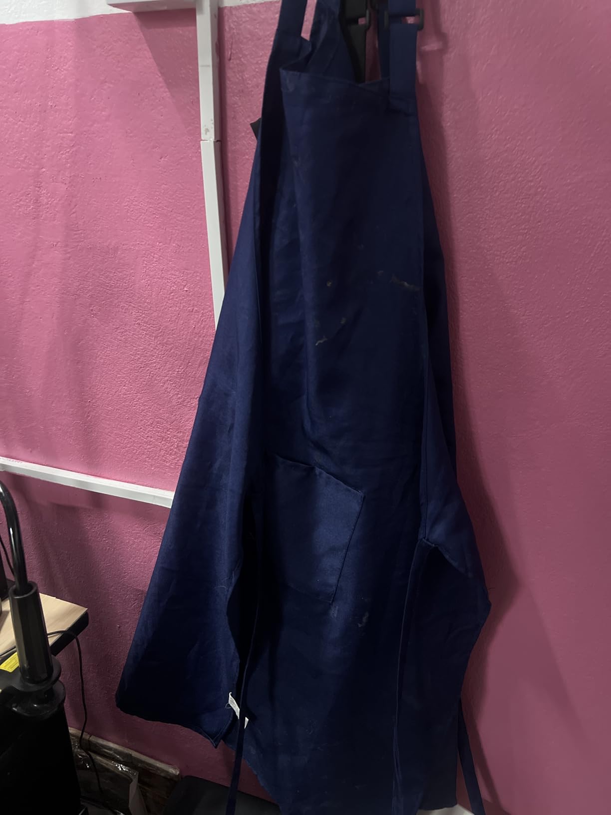 Syntus Apron for Men Women, Adjustable Cooking Kitchen Chef Aprons with 2 Pockets, Cotton/Polycotton/Polyester customer photo 2