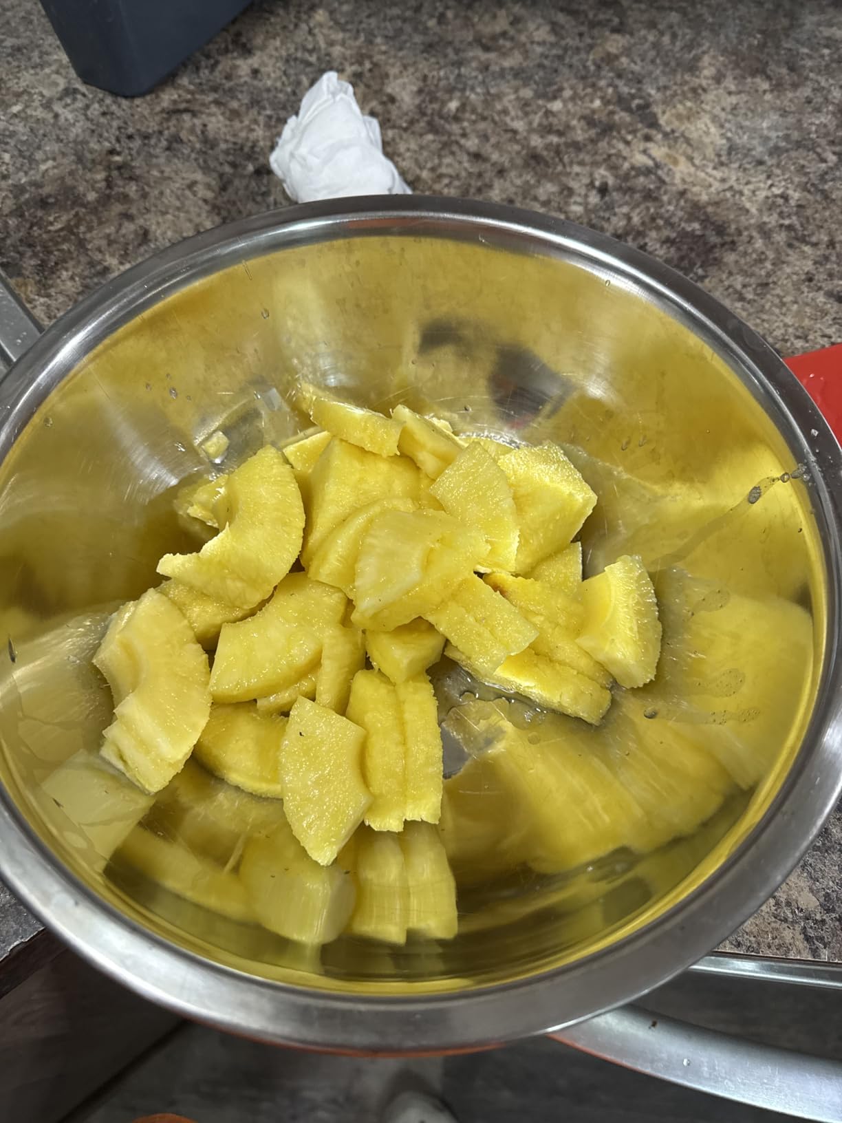 Pineapple Corer, [Upgraded, Reinforced, Thicker Blade] Newness Premium Pineapple Corer Remover, Stainless Steel Pineapple Core Remover Tool for Home & Kitchen with Sharp Blade for Diced Fruit Rings customer photo 1