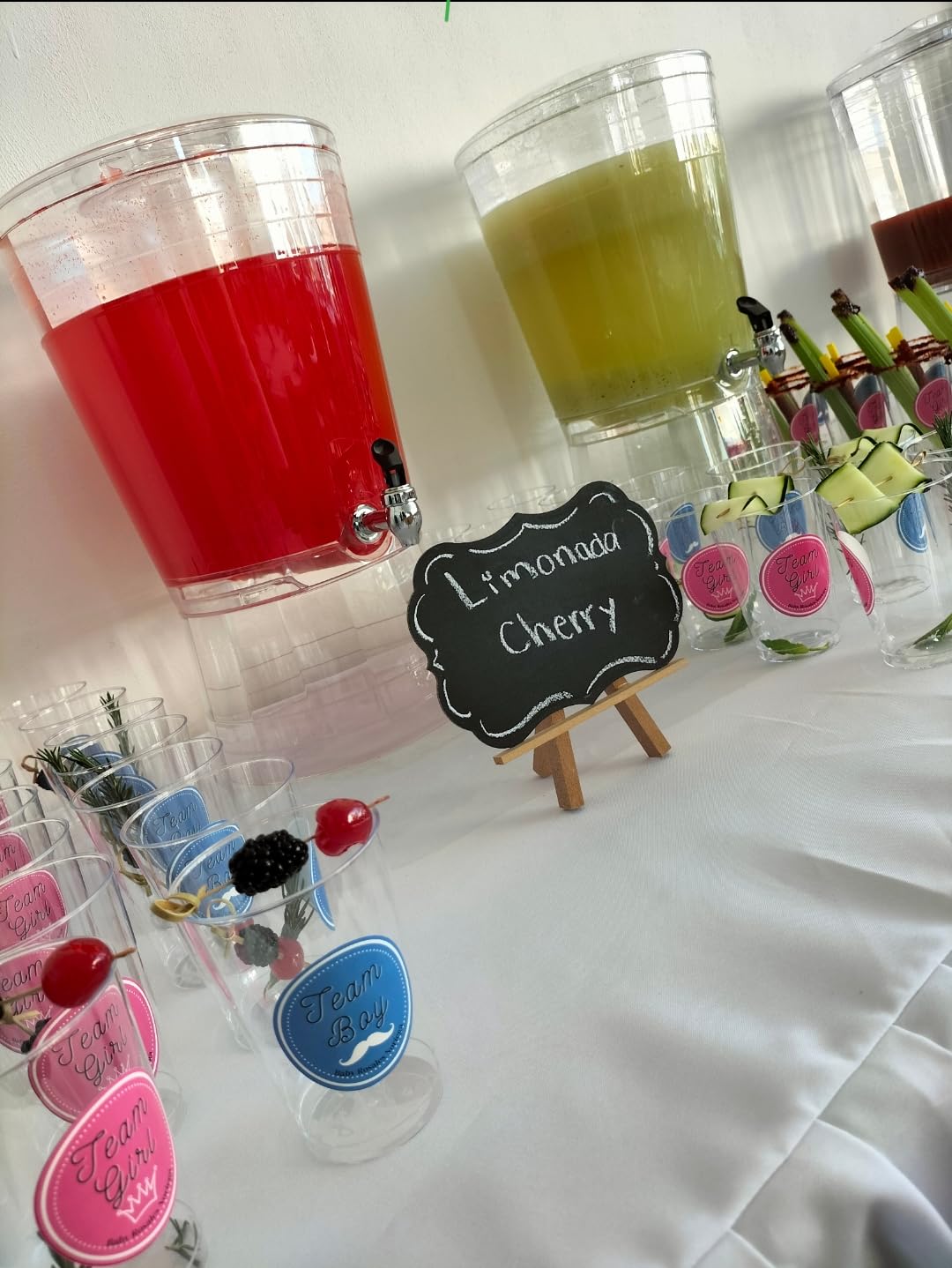 CreativeWare 3-Gallon Mosaic Beverage Dispenser, Clear customer photo 2