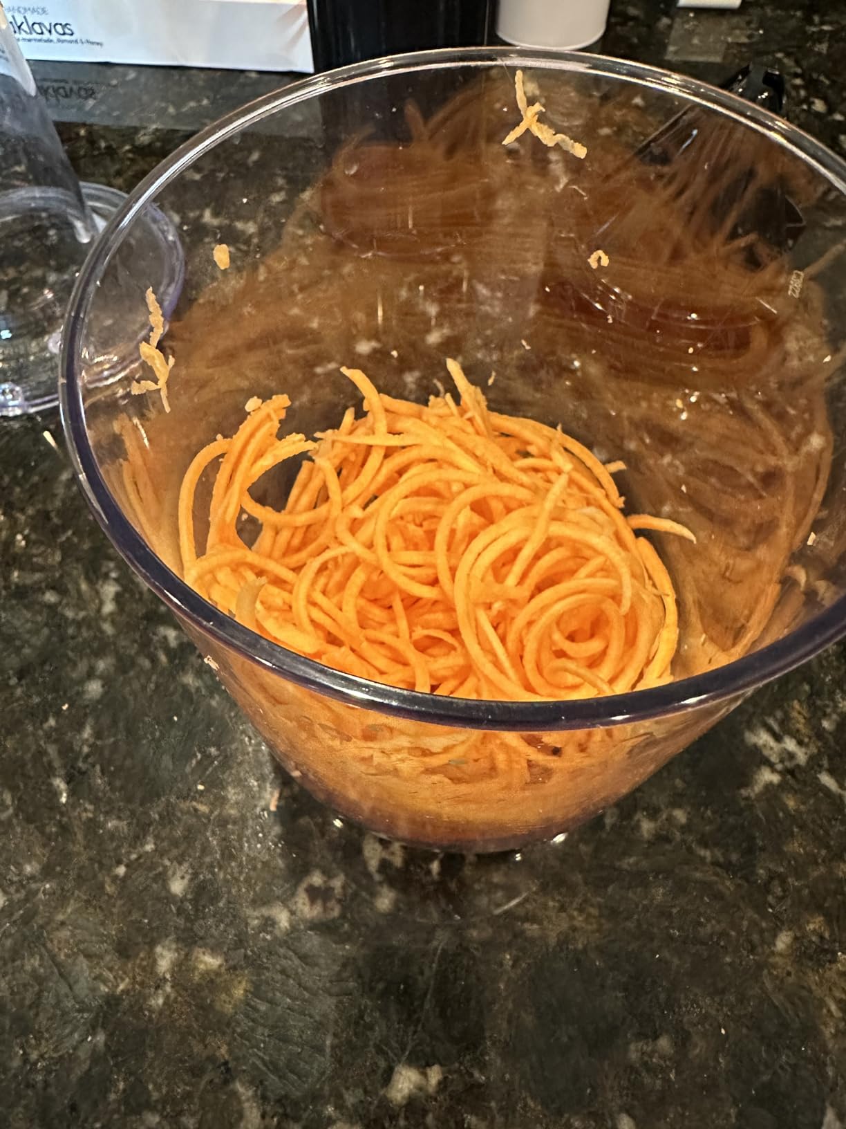 Hamilton Beach 3-in-1 Electric Vegetable Spiralizer for Veggie Noodles, Zoodle Maker & Slicer With 3 Cutting Cones for Spaghetti, Linguine, and Ribbons, 6-Cups, Black (70930) customer photo 2