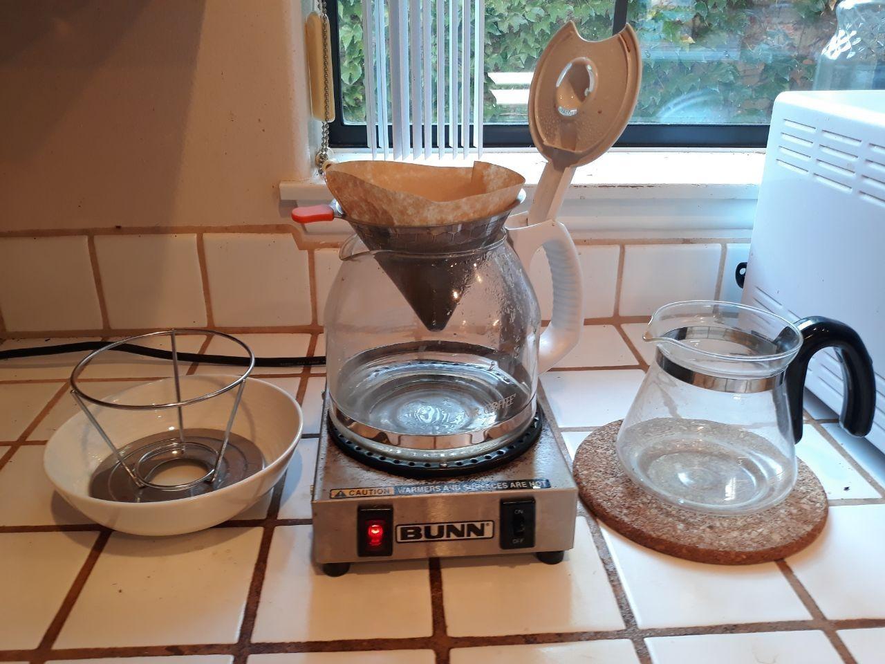 Pour Over Coffee Dripper, Stainless Steel Coffee Filter Reusable Pour Over Coffee Filter Cone Coffee Dripper with Removable Cup Stand and Bonus Brush customer photo 1