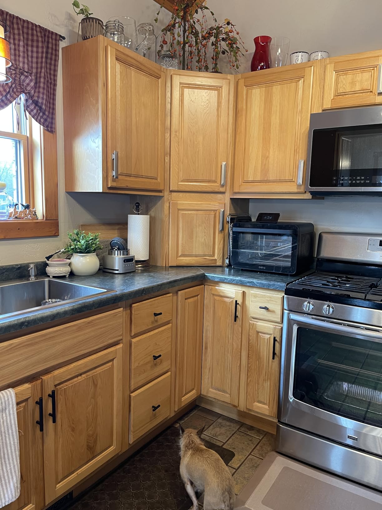 homdiy 15 Pack Brushed Nickel Cabinet Pulls 3 Inch Handles Stainless Steel Cabinet Hardware for Kitchen and Bathroom Cabinets, 5 Inch Overall Drawer Pull customer photo 2