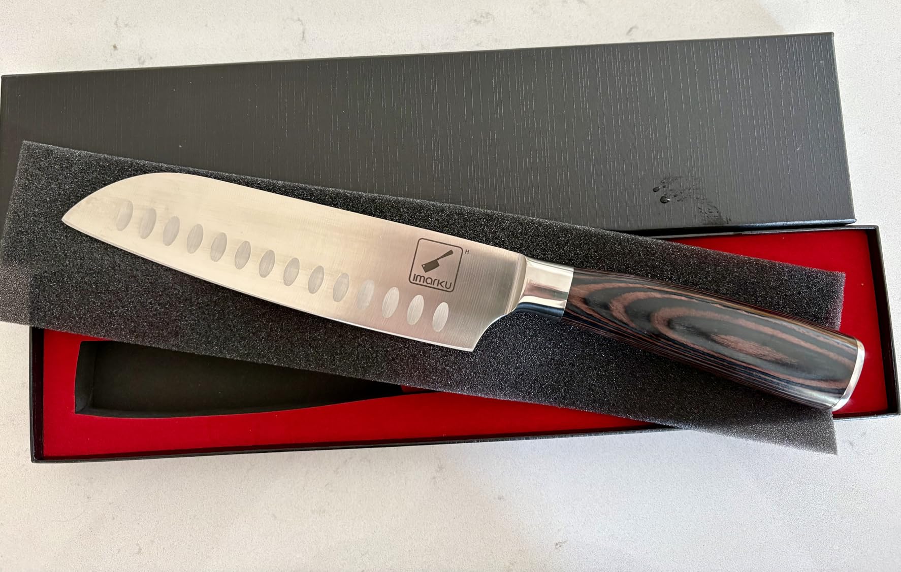 imarku Fillet Knife, German High Carbon Boning Knife, 6-Inch Stainless Steel Professional Grade Boning Fillet Knife for Fish customer photo 1